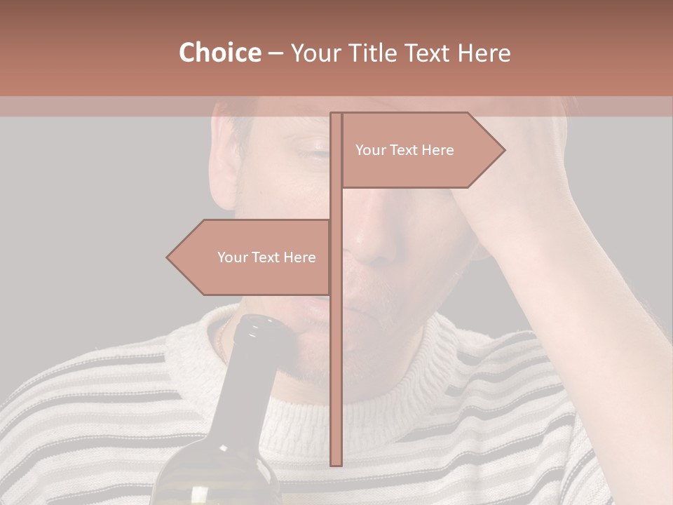 Empty Face Humor PowerPoint Template