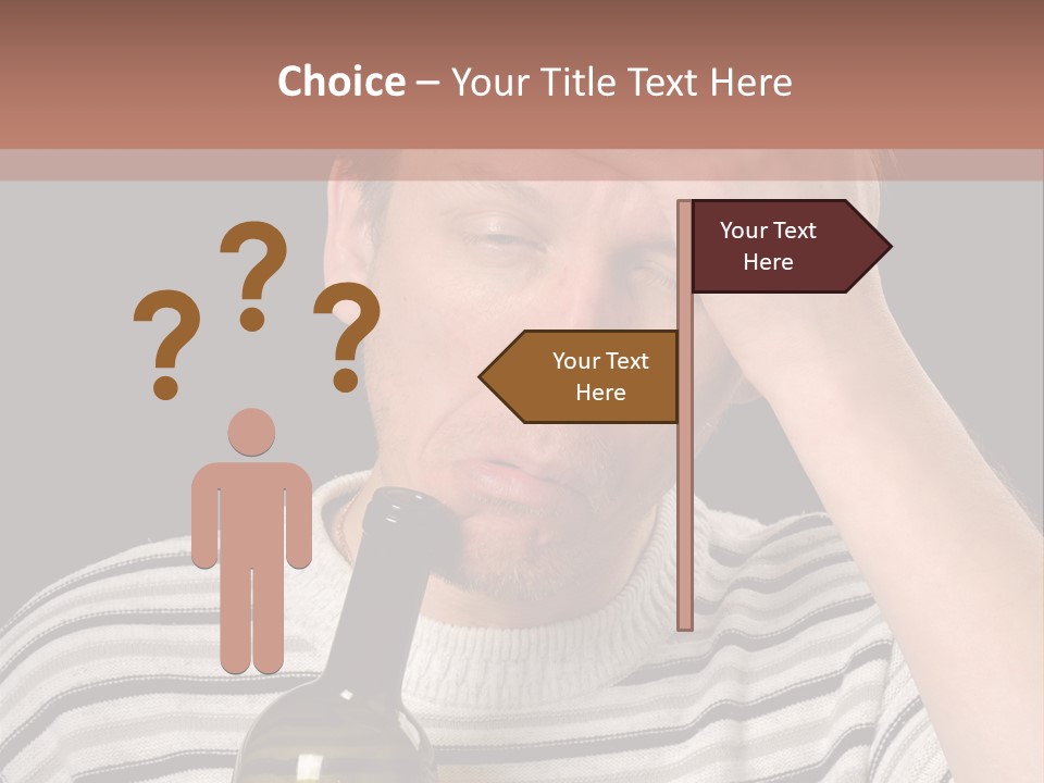 Empty Face Humor PowerPoint Template