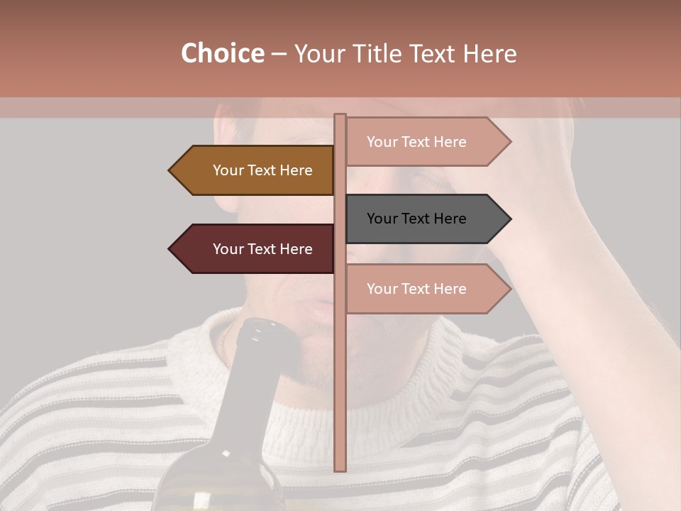Empty Face Humor PowerPoint Template