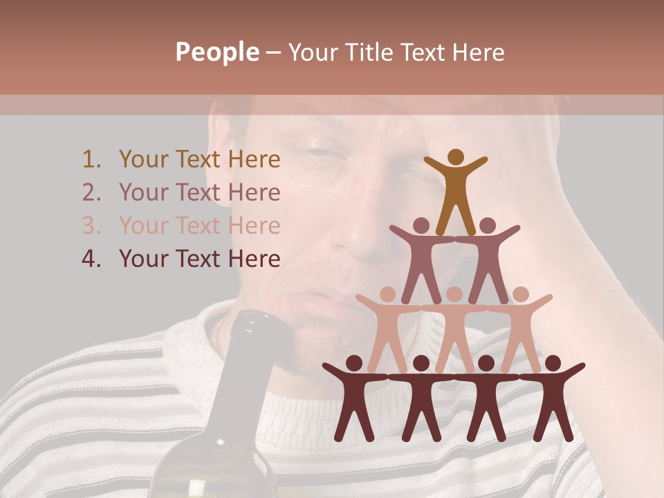 Empty Face Humor PowerPoint Template