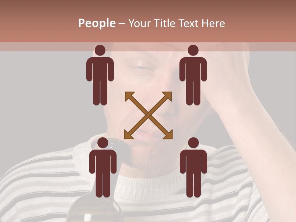 Empty Face Humor PowerPoint Template