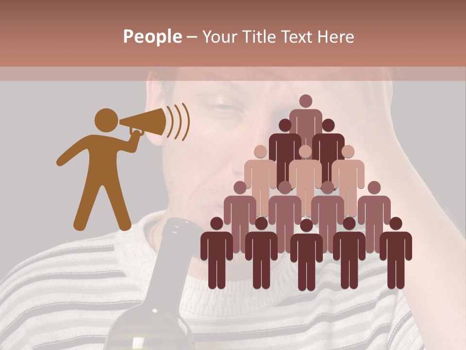 Empty Face Humor PowerPoint Template