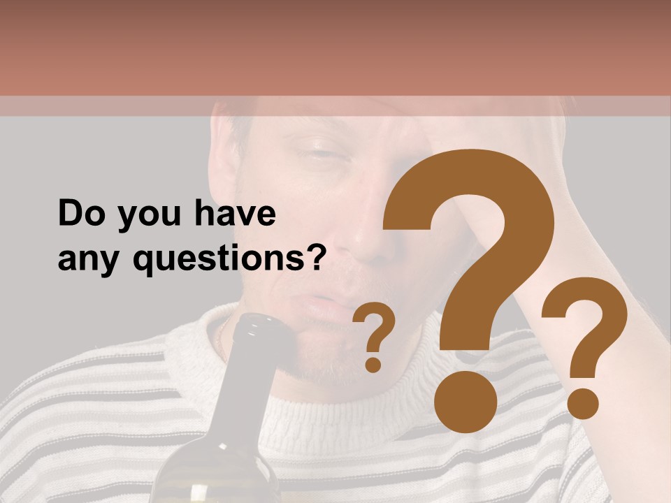 Empty Face Humor PowerPoint Template