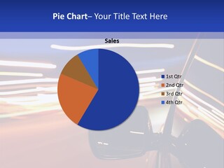 Movement Cityscape Racing PowerPoint Template