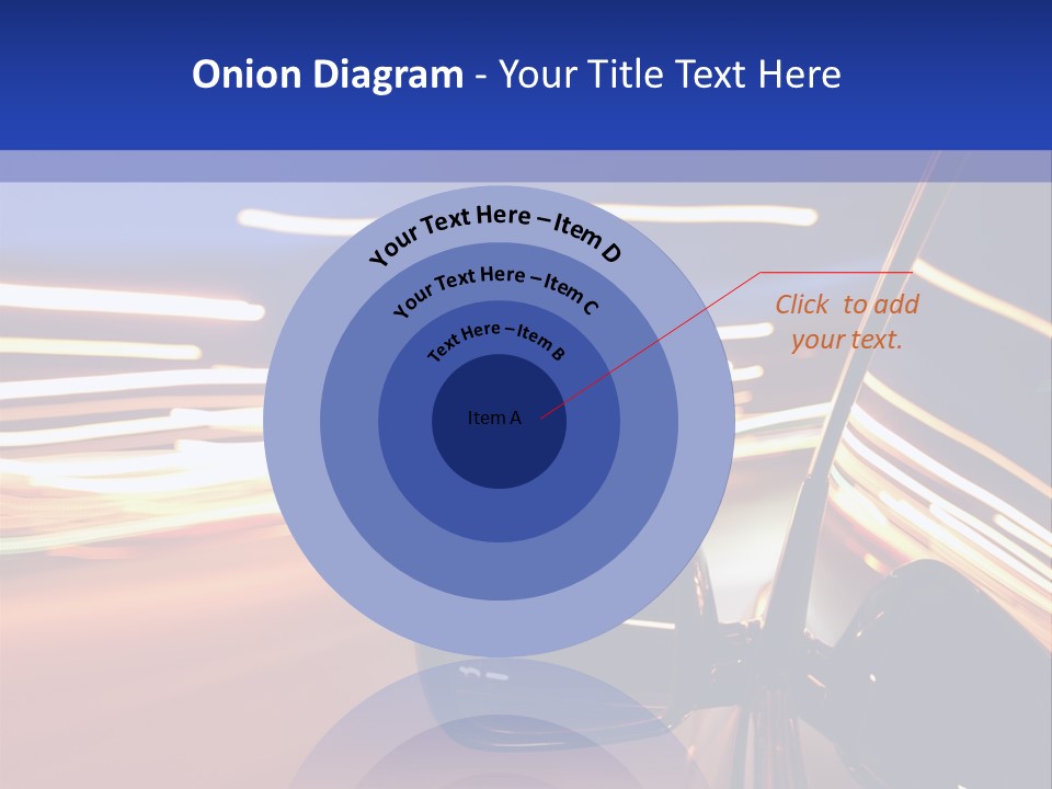 Movement Cityscape Racing PowerPoint Template