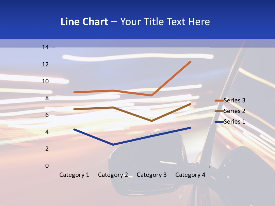 Movement Cityscape Racing PowerPoint Template