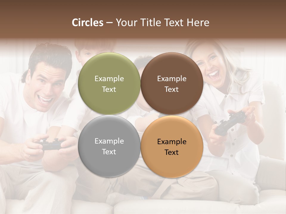 Computer Relationship Woman PowerPoint Template