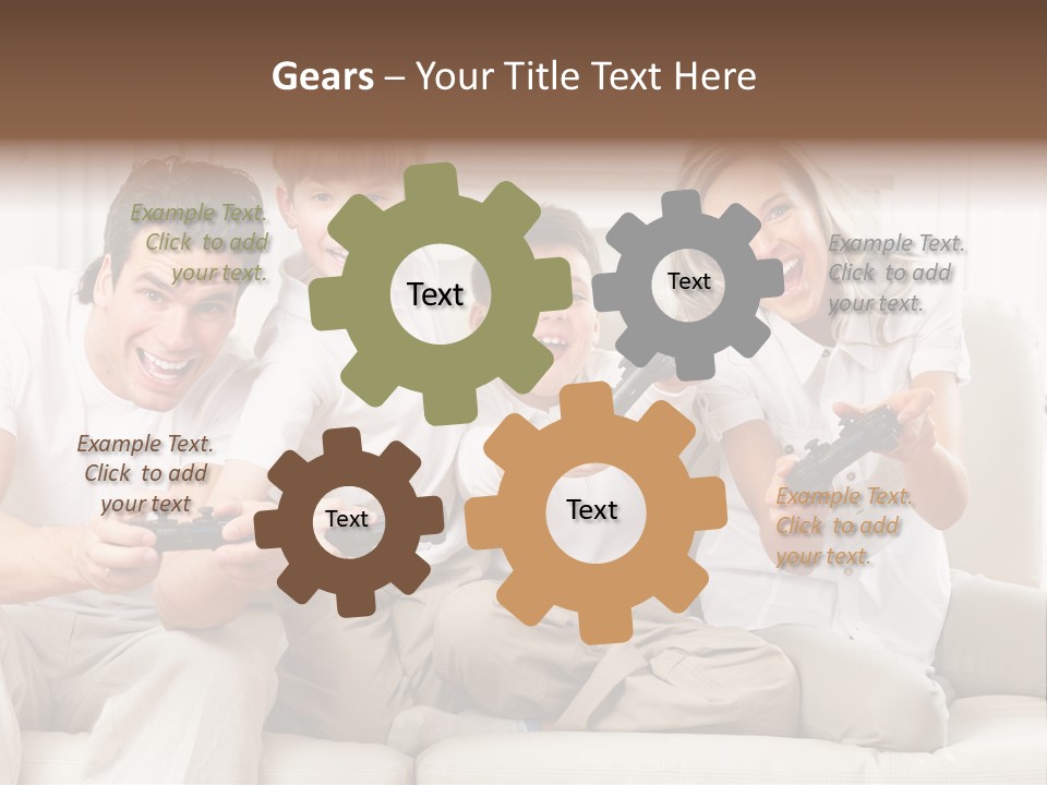 Computer Relationship Woman PowerPoint Template