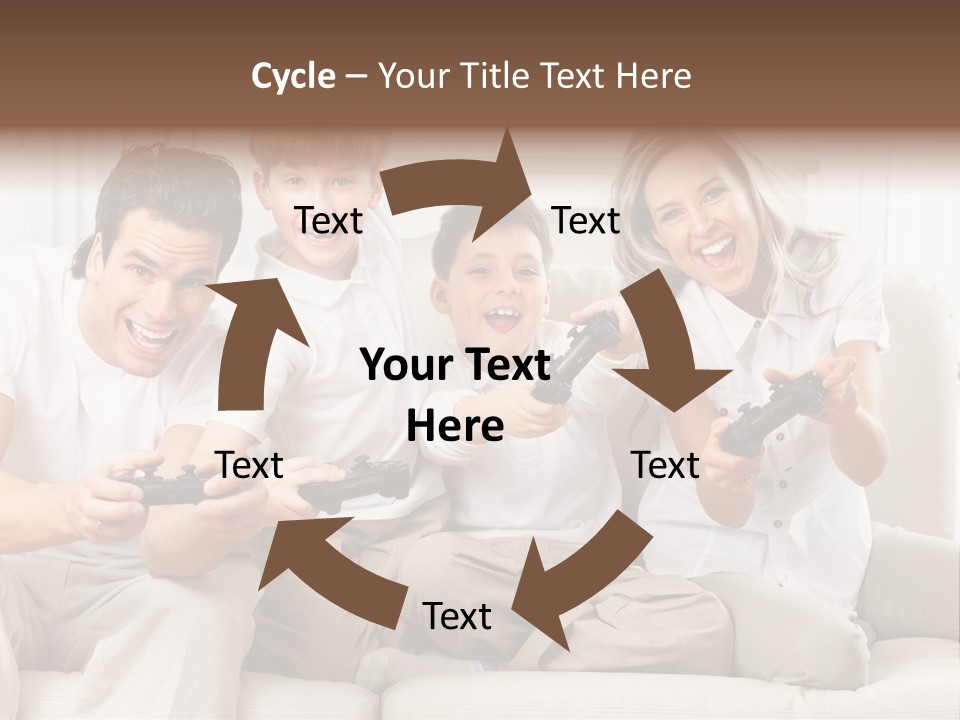 Computer Relationship Woman PowerPoint Template