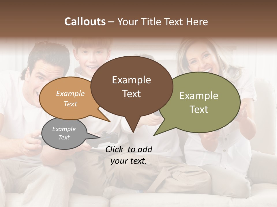 Computer Relationship Woman PowerPoint Template