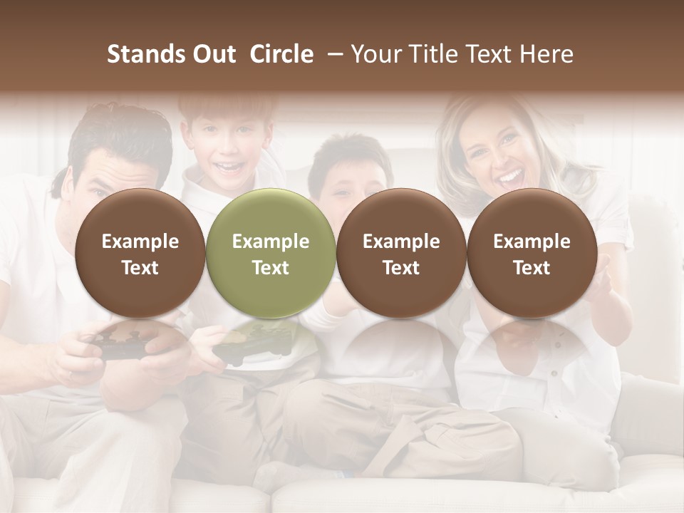 Computer Relationship Woman PowerPoint Template