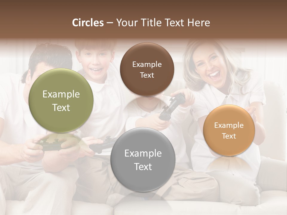 Computer Relationship Woman PowerPoint Template