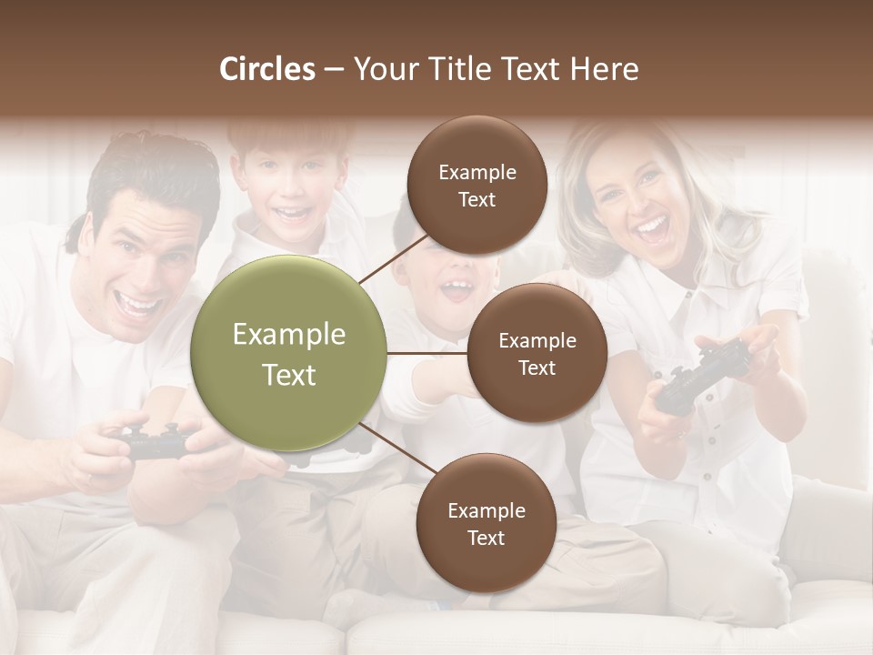 Computer Relationship Woman PowerPoint Template