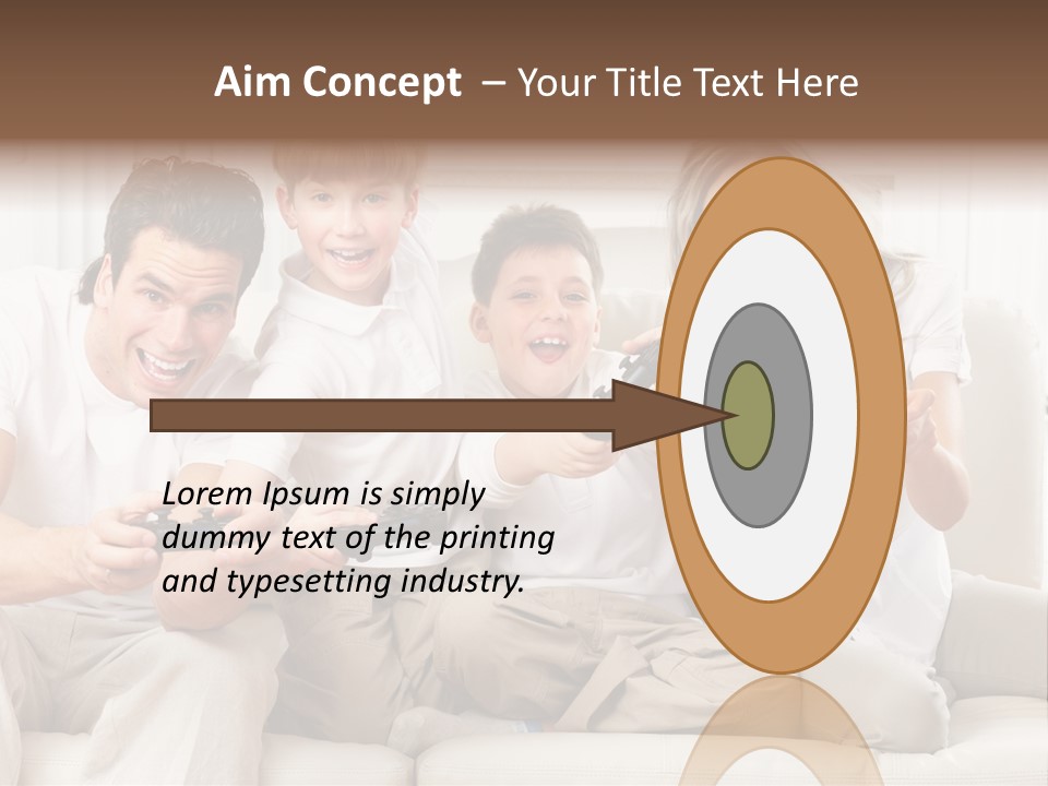 Computer Relationship Woman PowerPoint Template