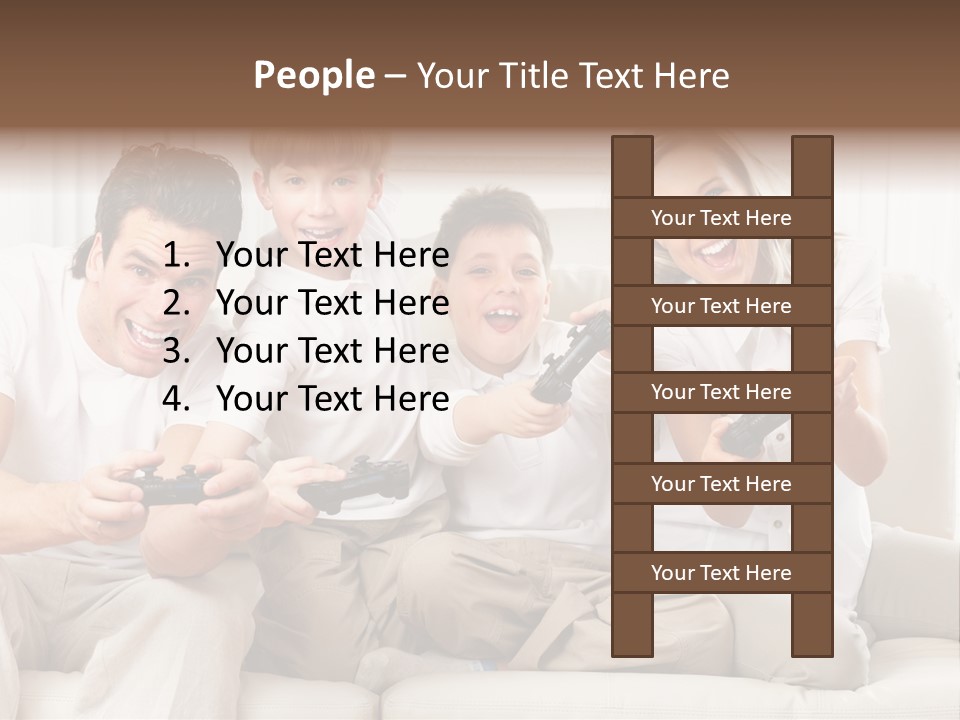 Computer Relationship Woman PowerPoint Template