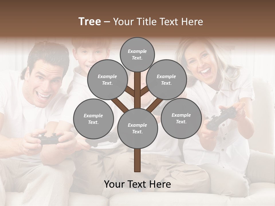 Computer Relationship Woman PowerPoint Template