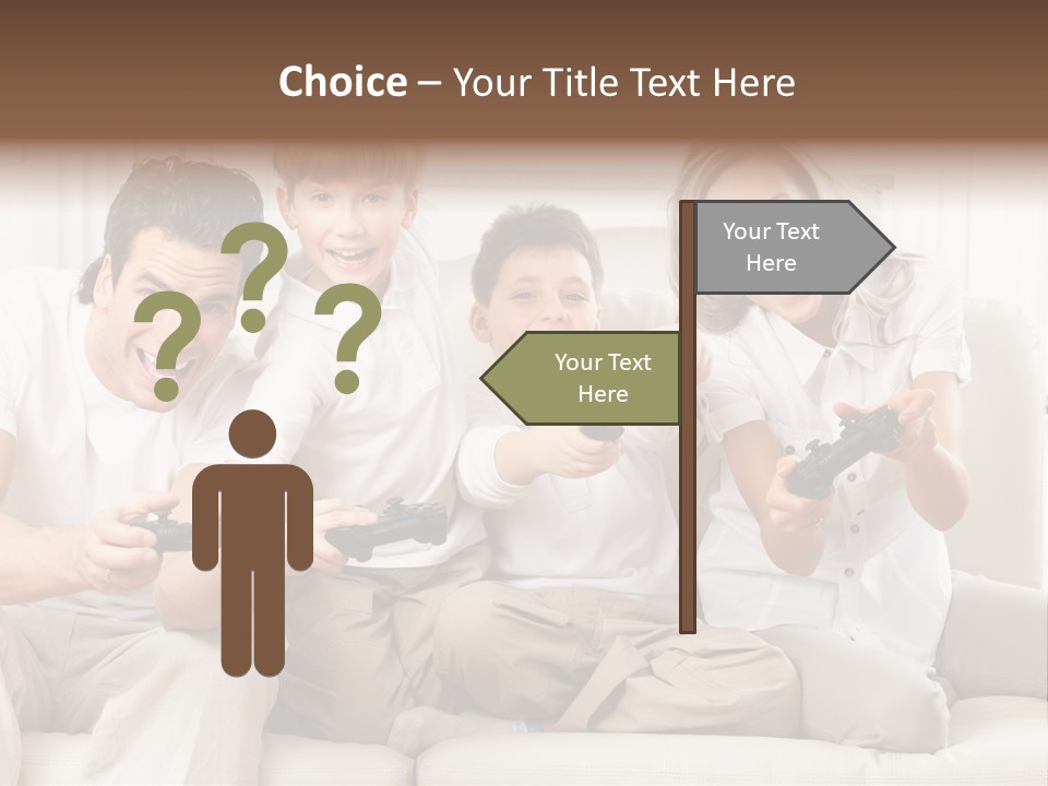 Computer Relationship Woman PowerPoint Template