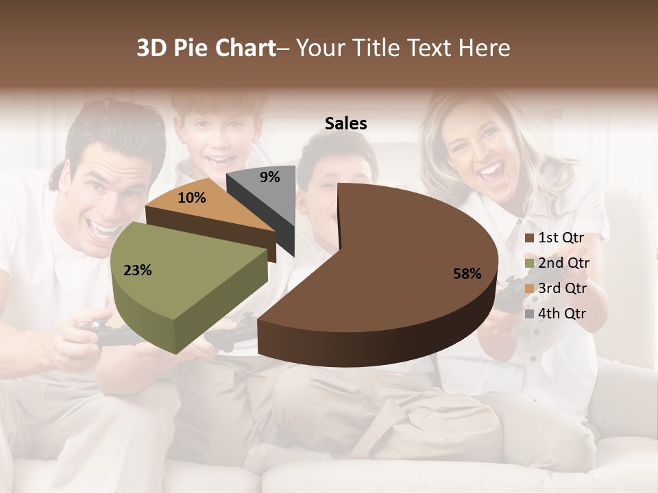 Computer Relationship Woman PowerPoint Template