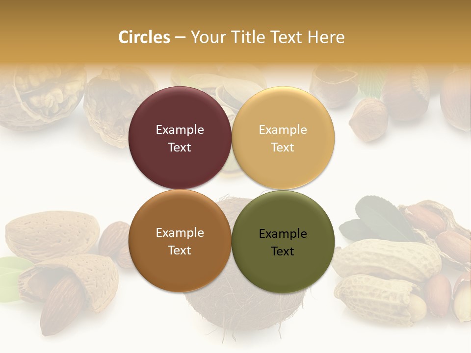 Tasty Coconut Brown PowerPoint Template
