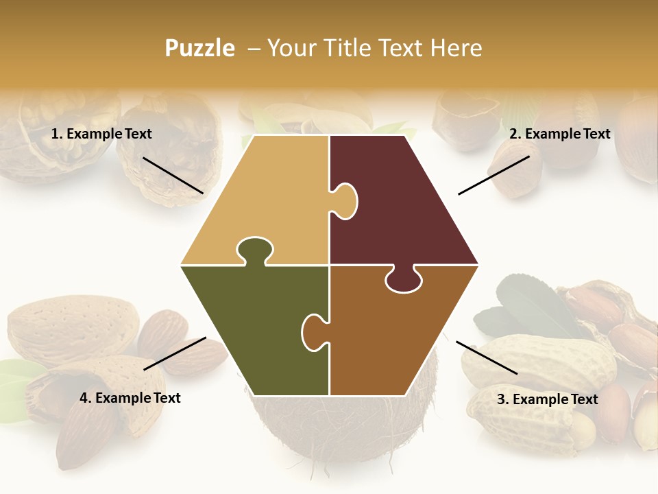 Tasty Coconut Brown PowerPoint Template