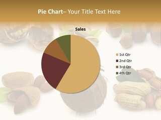 Tasty Coconut Brown PowerPoint Template