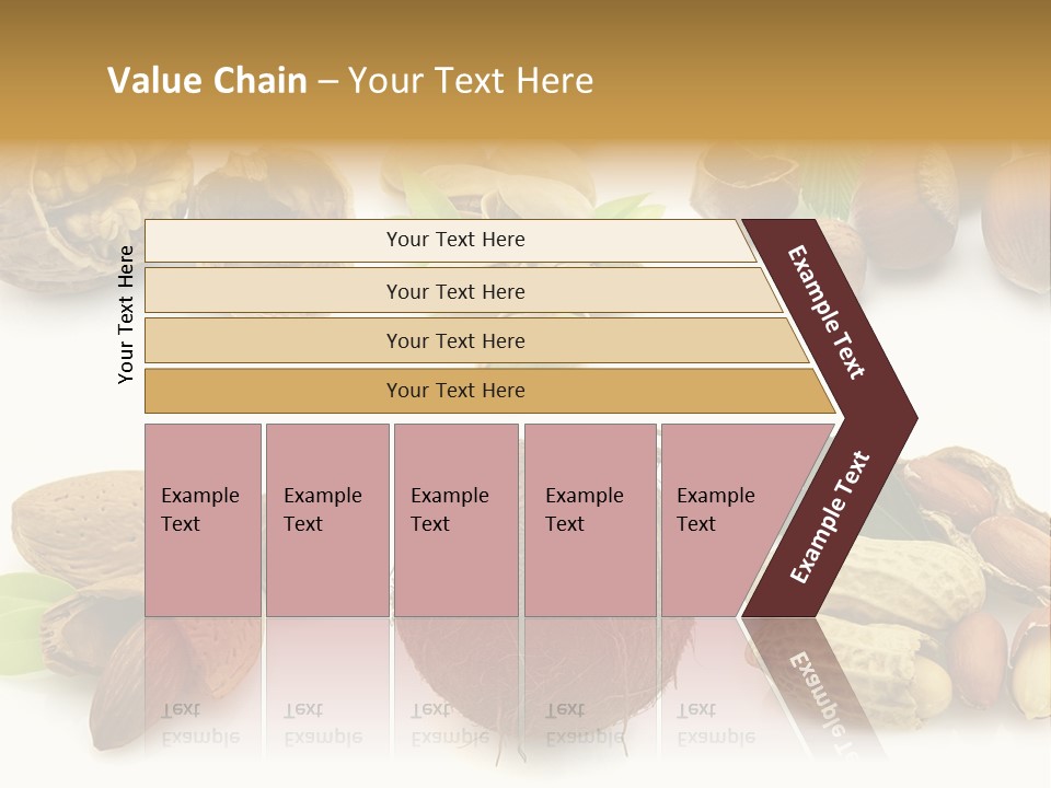 Tasty Coconut Brown PowerPoint Template