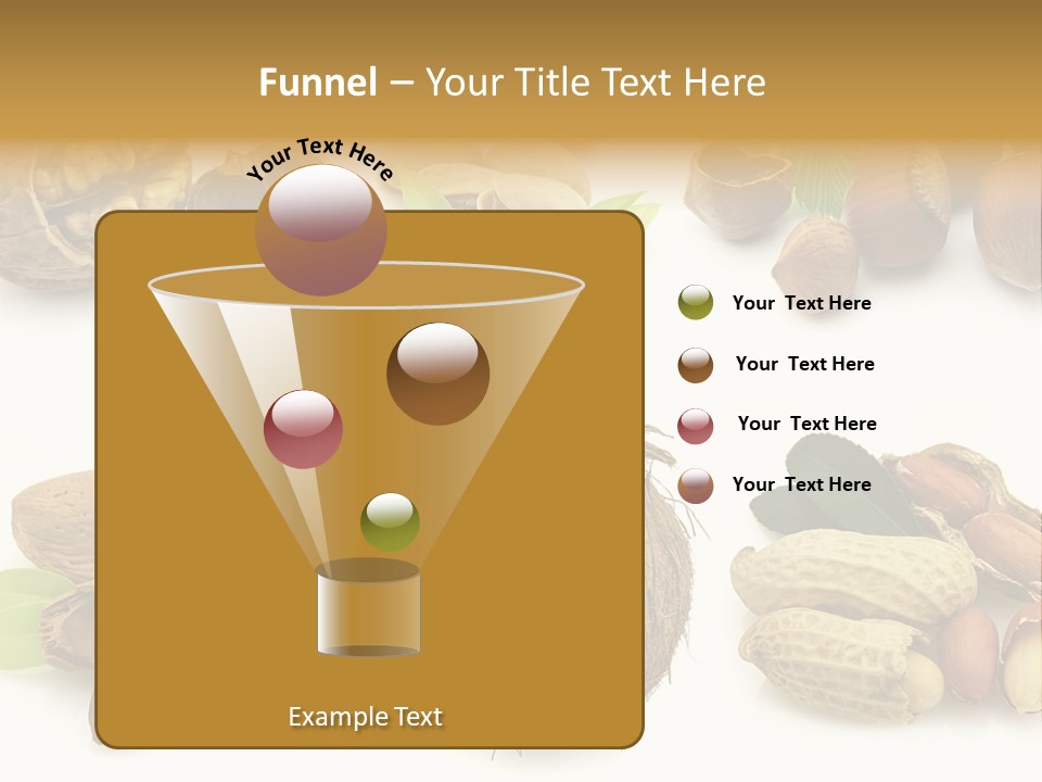 Tasty Coconut Brown PowerPoint Template