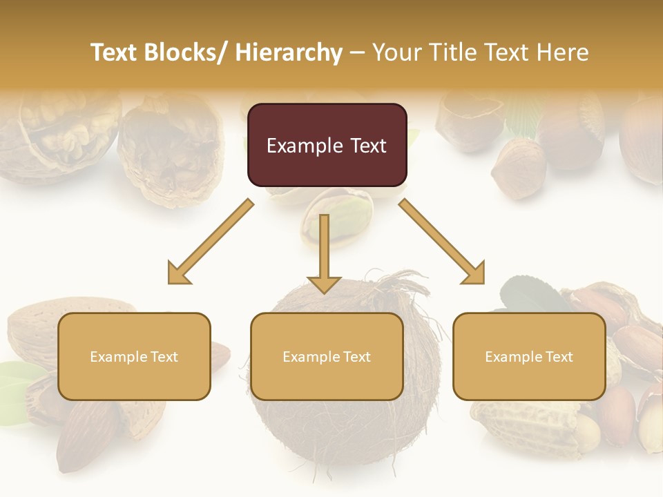 Tasty Coconut Brown PowerPoint Template