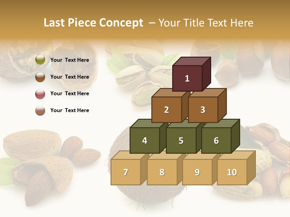 Tasty Coconut Brown PowerPoint Template