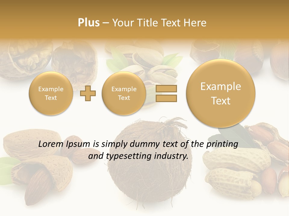 Tasty Coconut Brown PowerPoint Template
