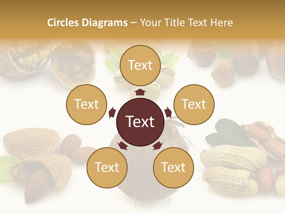 Tasty Coconut Brown PowerPoint Template