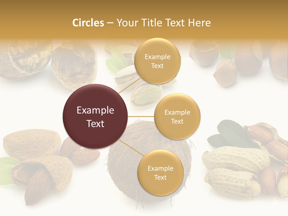 Tasty Coconut Brown PowerPoint Template