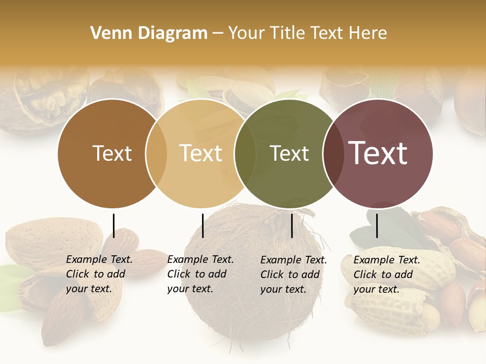 Tasty Coconut Brown PowerPoint Template