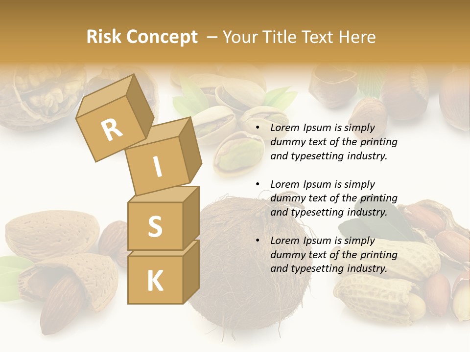 Tasty Coconut Brown PowerPoint Template