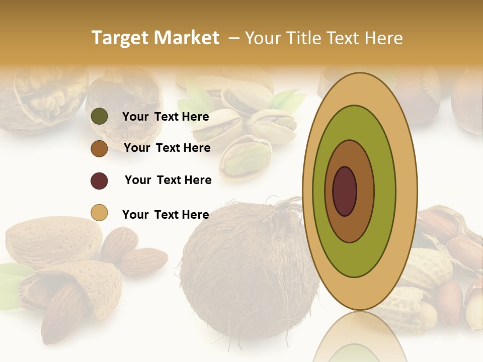 Tasty Coconut Brown PowerPoint Template