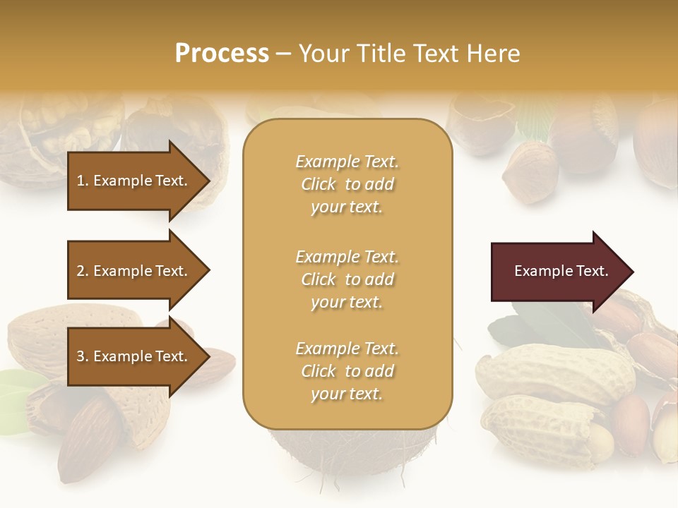 Tasty Coconut Brown PowerPoint Template