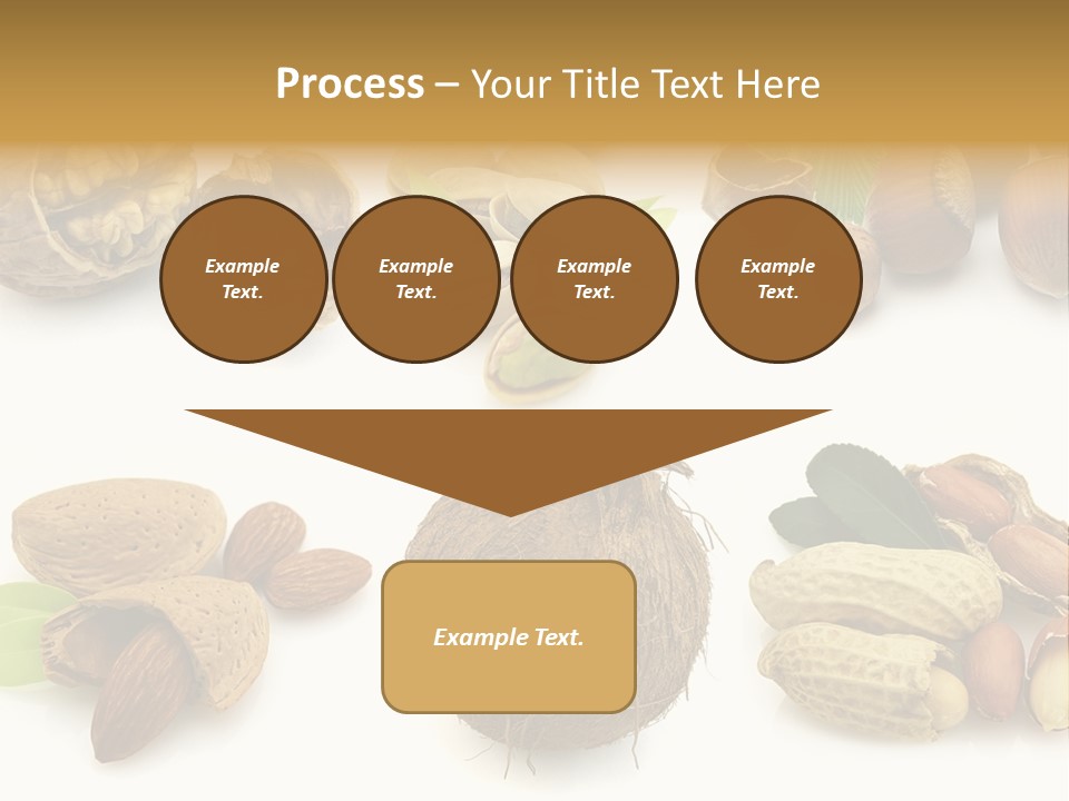 Tasty Coconut Brown PowerPoint Template