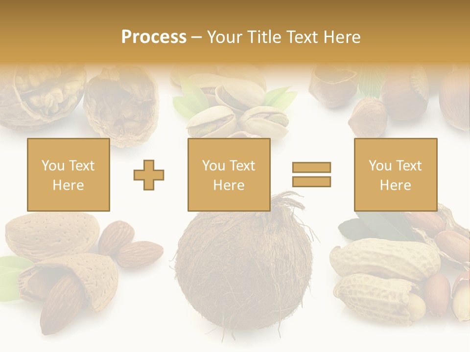 Tasty Coconut Brown PowerPoint Template