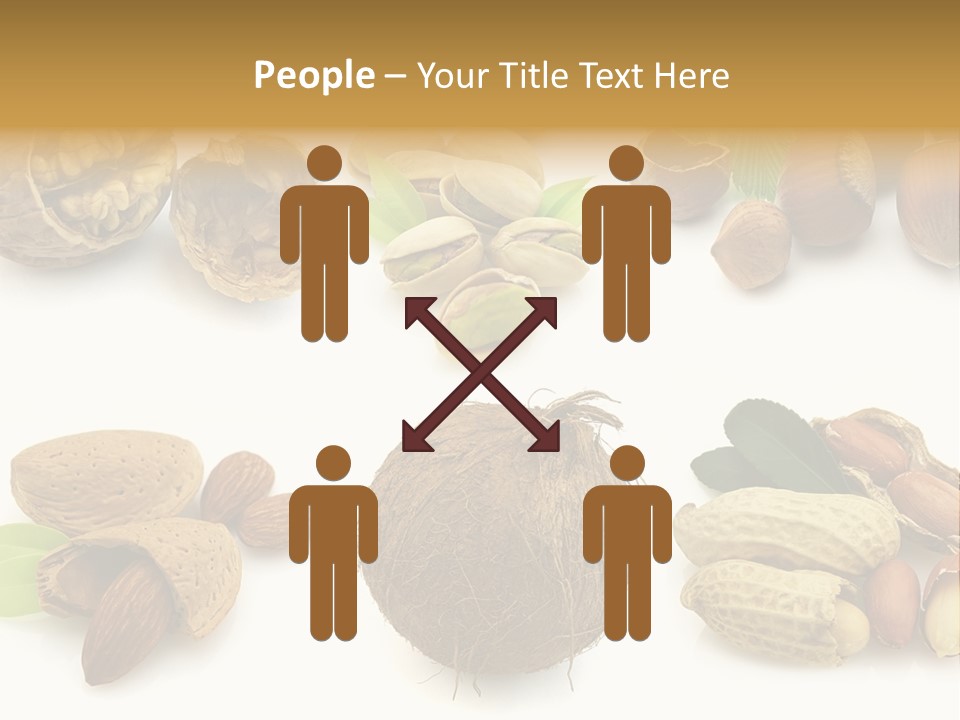 Tasty Coconut Brown PowerPoint Template