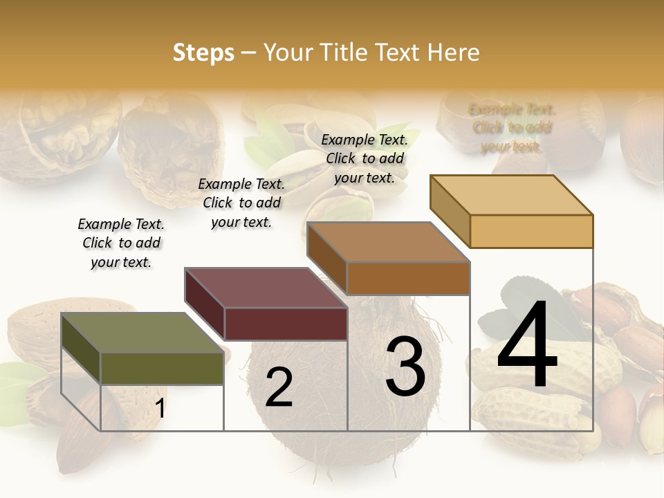 Tasty Coconut Brown PowerPoint Template