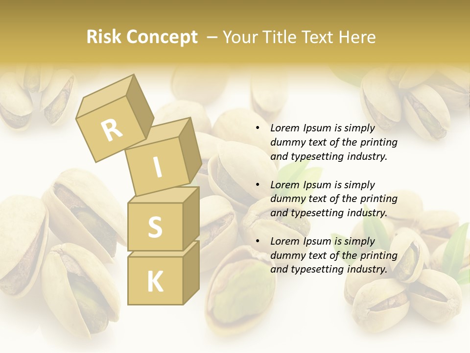 Seed Salted Dried PowerPoint Template