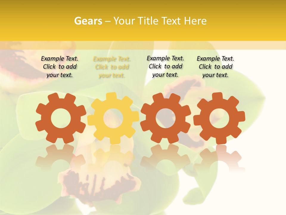 Indoor Saint Violet PowerPoint Template