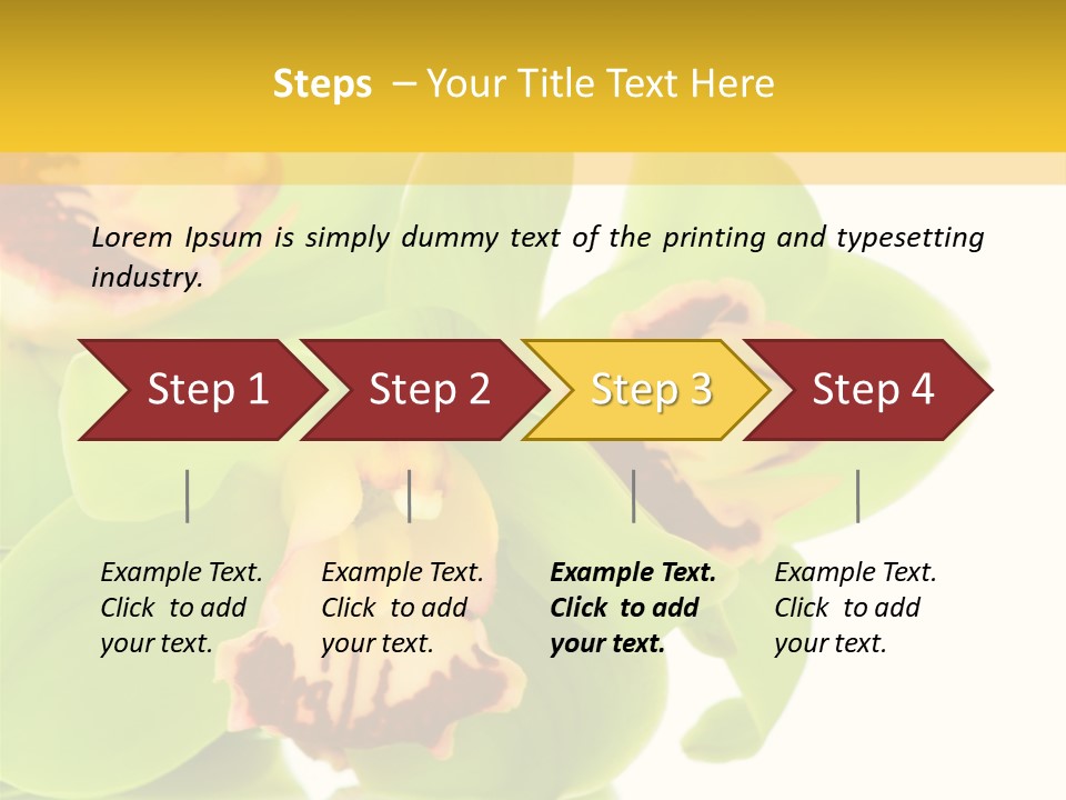 Indoor Saint Violet PowerPoint Template