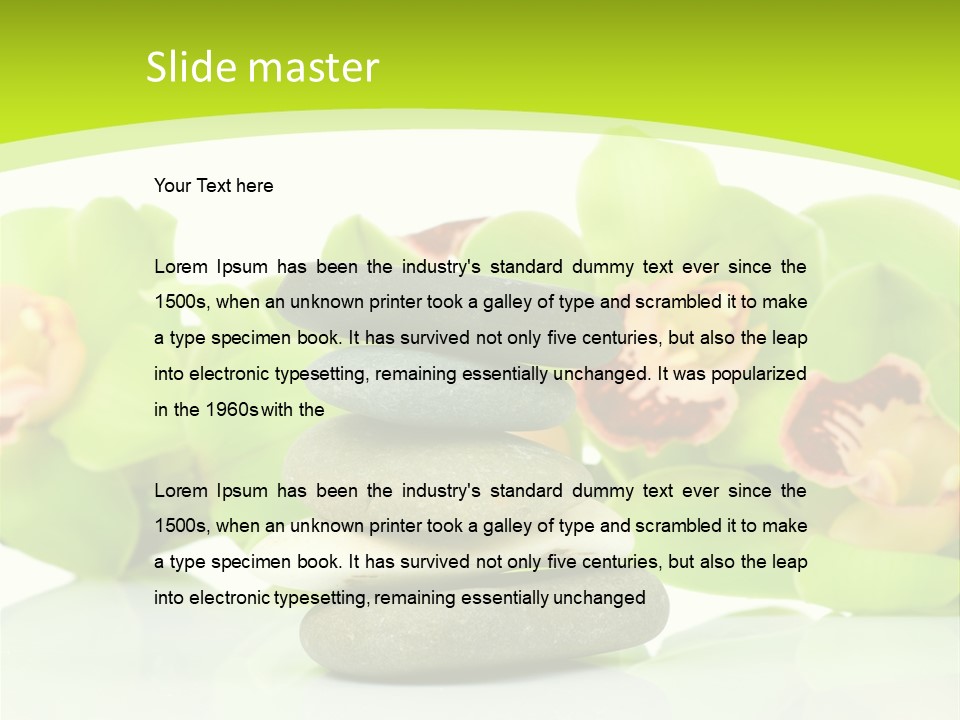 Stem Beautiful Indoor PowerPoint Template