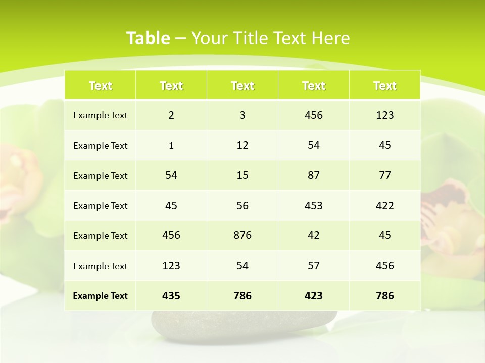 Stem Beautiful Indoor PowerPoint Template