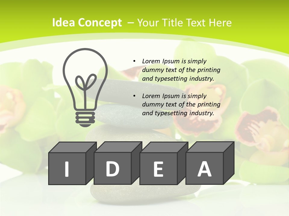 Stem Beautiful Indoor PowerPoint Template