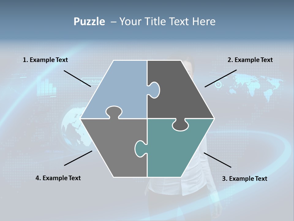 Code World Beautiful PowerPoint Template