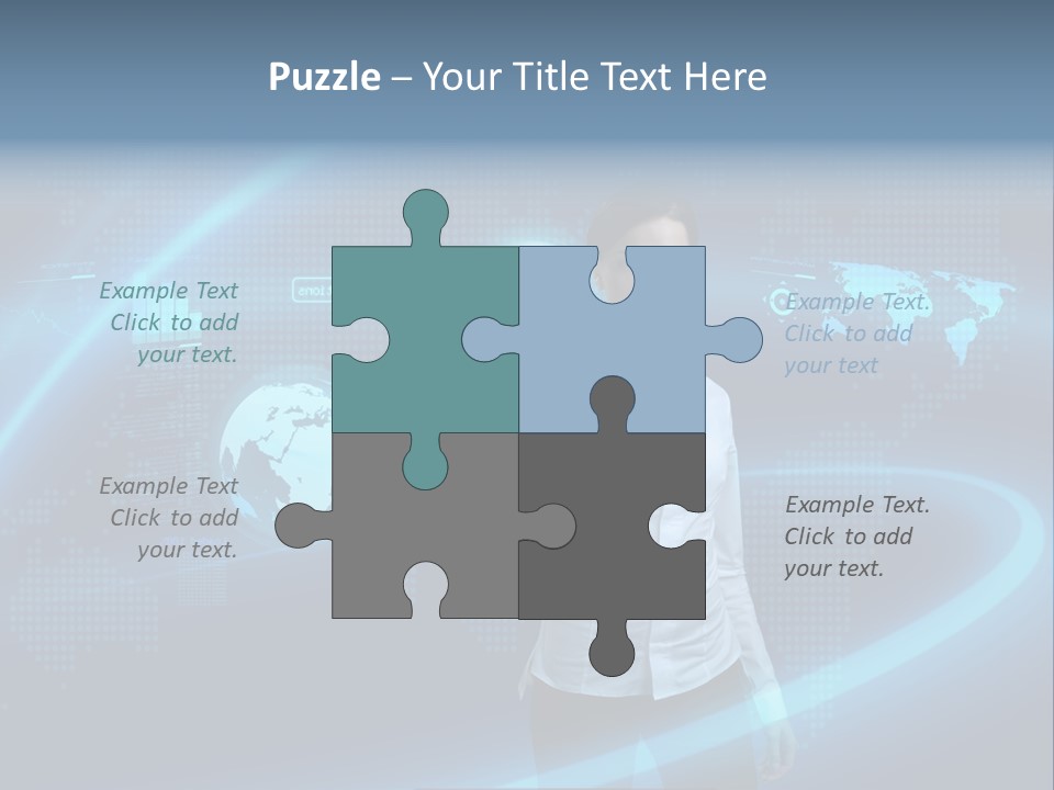 Code World Beautiful PowerPoint Template