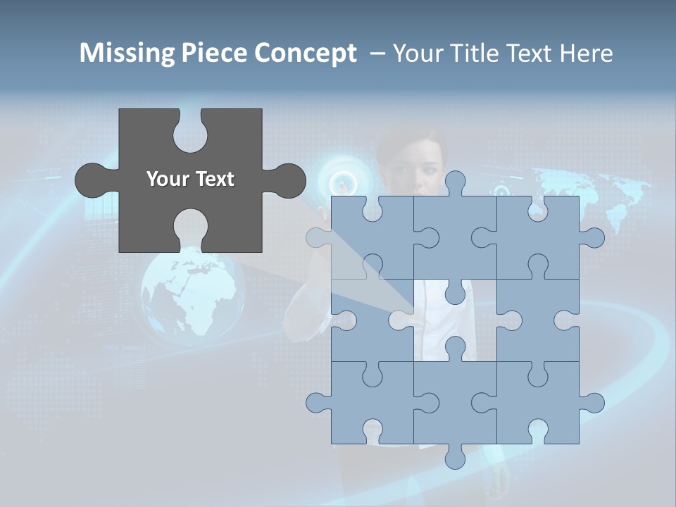 Code World Beautiful PowerPoint Template