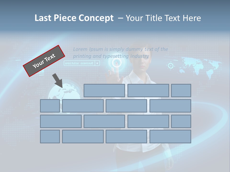 Code World Beautiful PowerPoint Template